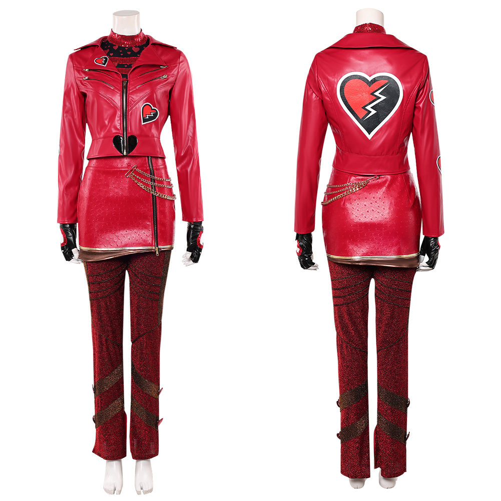 Descendants: Wicked Wonderland Red rot Kostüm Set Cosplay Outfit