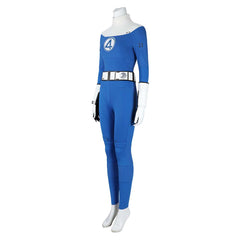 Die Unsichtbare (Susan Storm) blau Jumpsuit Richards Cosplay Outfits