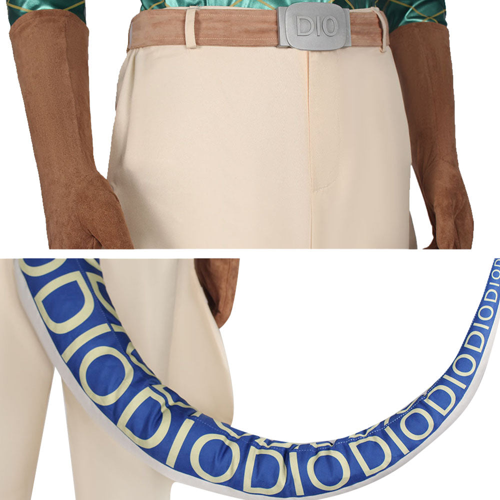 Diego Brando grün Kostüm Set JoJo‘s Bizarre Adventure Diego Cosplay Outfit	