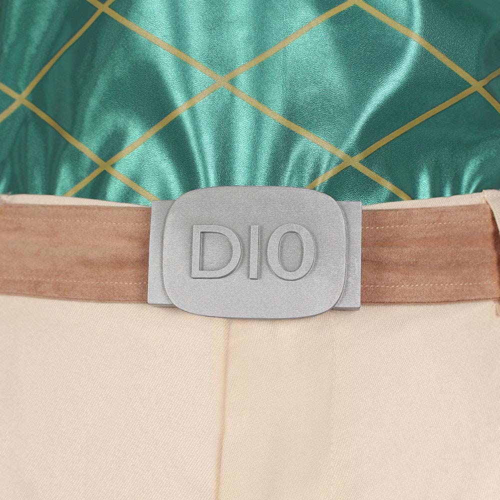 Diego Brando grün Kostüm Set JoJo‘s Bizarre Adventure Diego Cosplay Outfit	