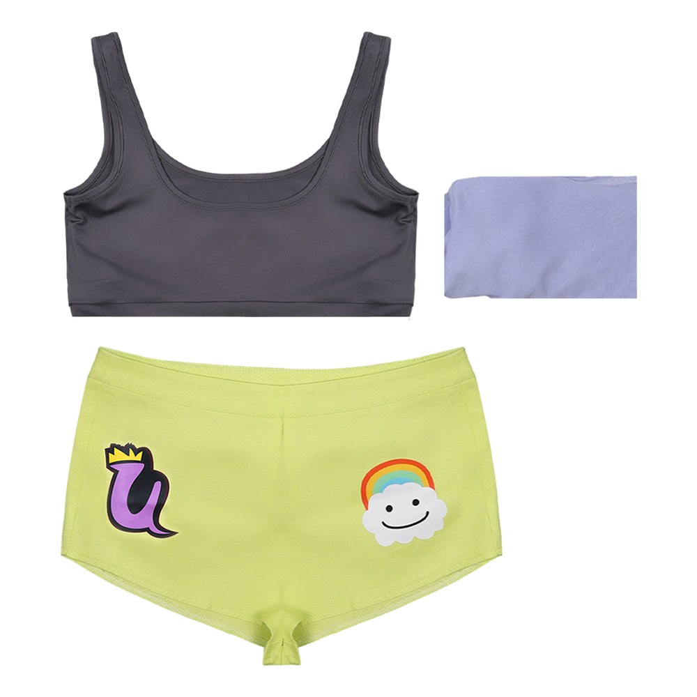 Diva Uta Kostüm Set One Piece Utahime Cosplay Outfit