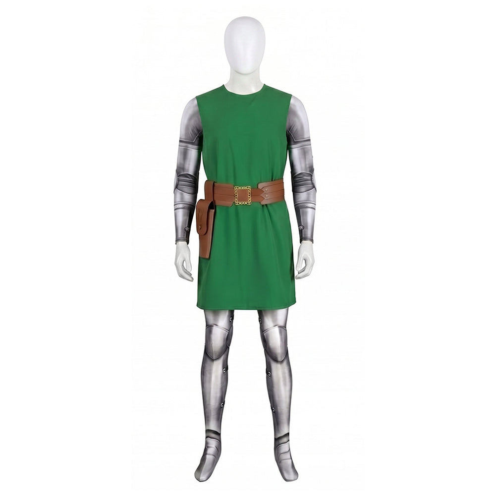 Do​ctor Doom grün Kostüm Set Jumpsuit Avengers: Doomsday Doctor Doom Cosplay Outfit