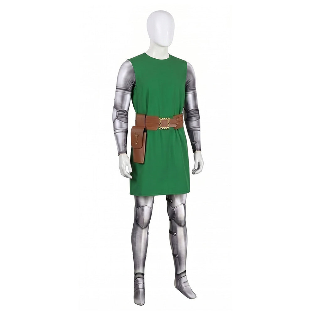 Do​ctor Doom grün Kostüm Set Jumpsuit Avengers: Doomsday Doctor Doom Cosplay Outfit