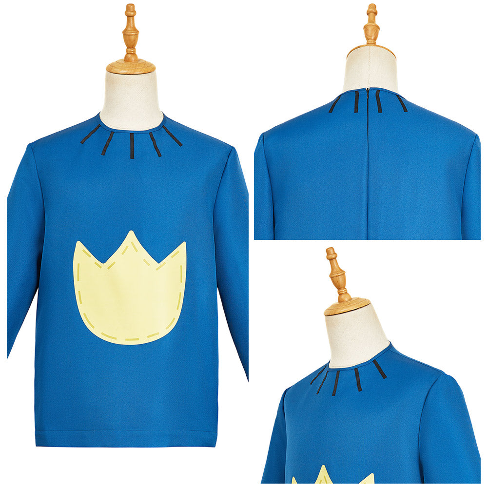 Dog Man unisex blau T-Shirt Cosplay Outfits 