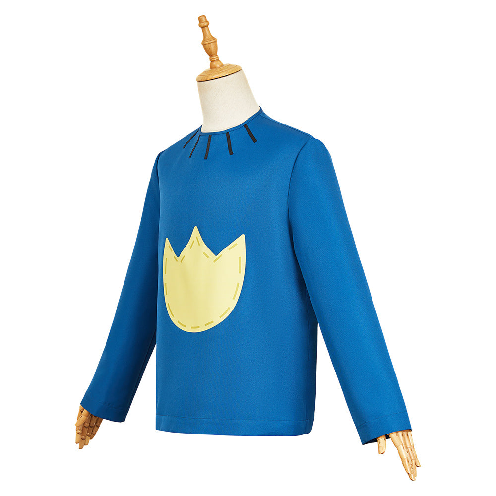 Dog Man unisex blau T-Shirt Cosplay Outfits 