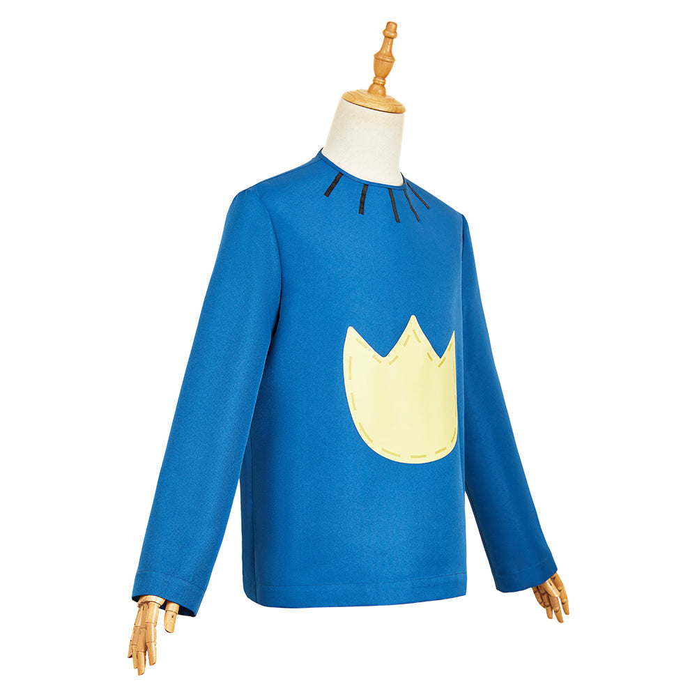 Dog Man unisex blau T-Shirt Cosplay Outfits 