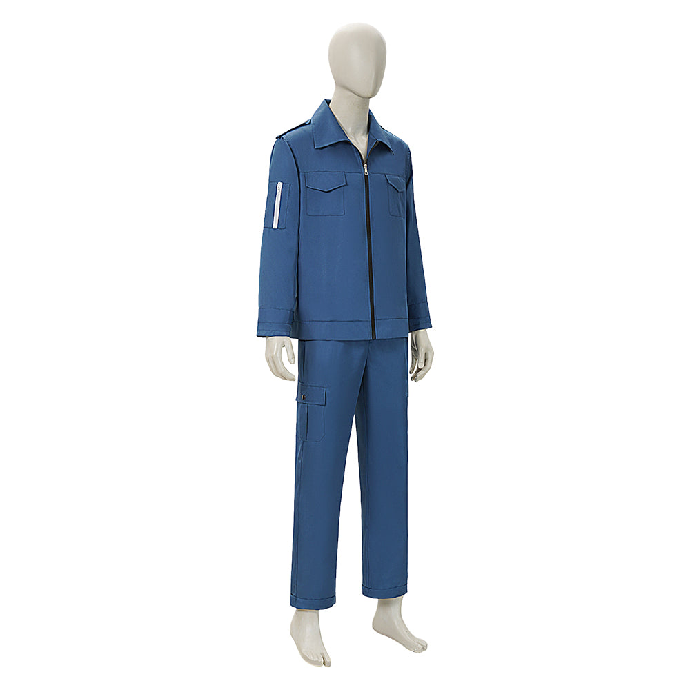 Doomsday Professor X blau Outfit Professor Charles Xavier Cosplay Kostüm