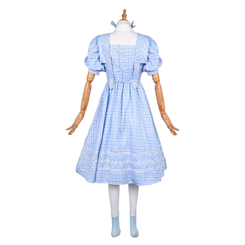 Dorothy Gale blau Kleid Wicked for Good Dorothy Cosplay Outfits