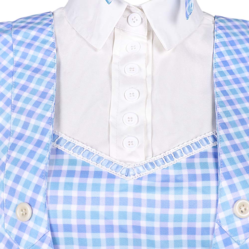 Dorothy Gale blau Kleid Wicked for Good Dorothy Cosplay Outfits