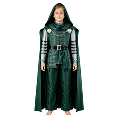 Dr. Doom Jungen Kostüm Set Avengers: Doomsday Dr. Doom Cosplay Outfit  