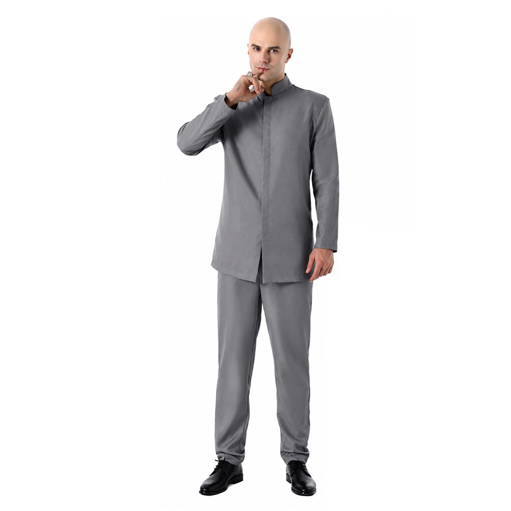 Dr. Evil grau Anzug Austin Powers Dr. Evil Cosplay Outfit