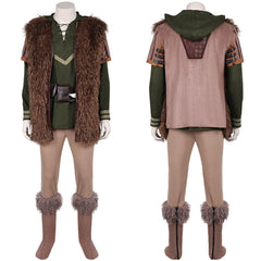 Drachenzähmen leicht gemacht Hicks der Hüne grün Kostüm Set Cosplay Outfits