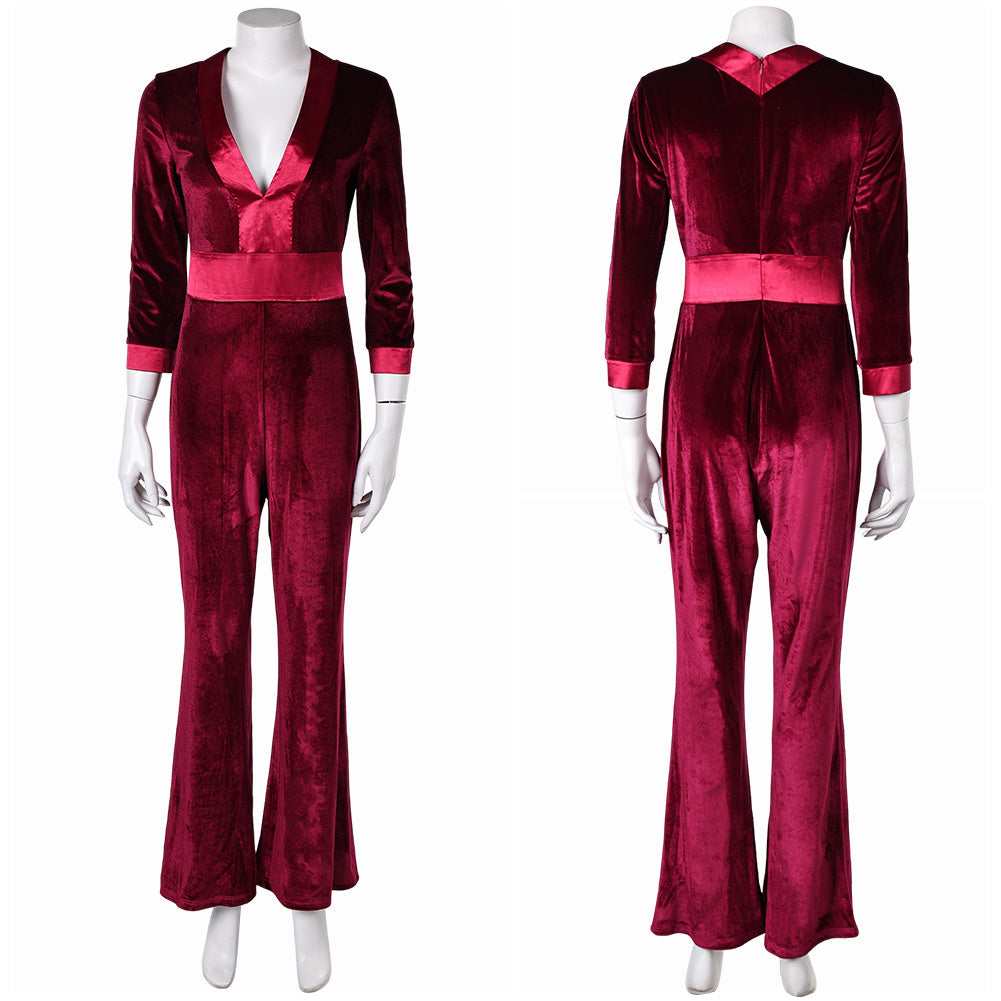 Drop – Tödliches Date Violet rot Jumpsuit Violet Cosplay Outfits