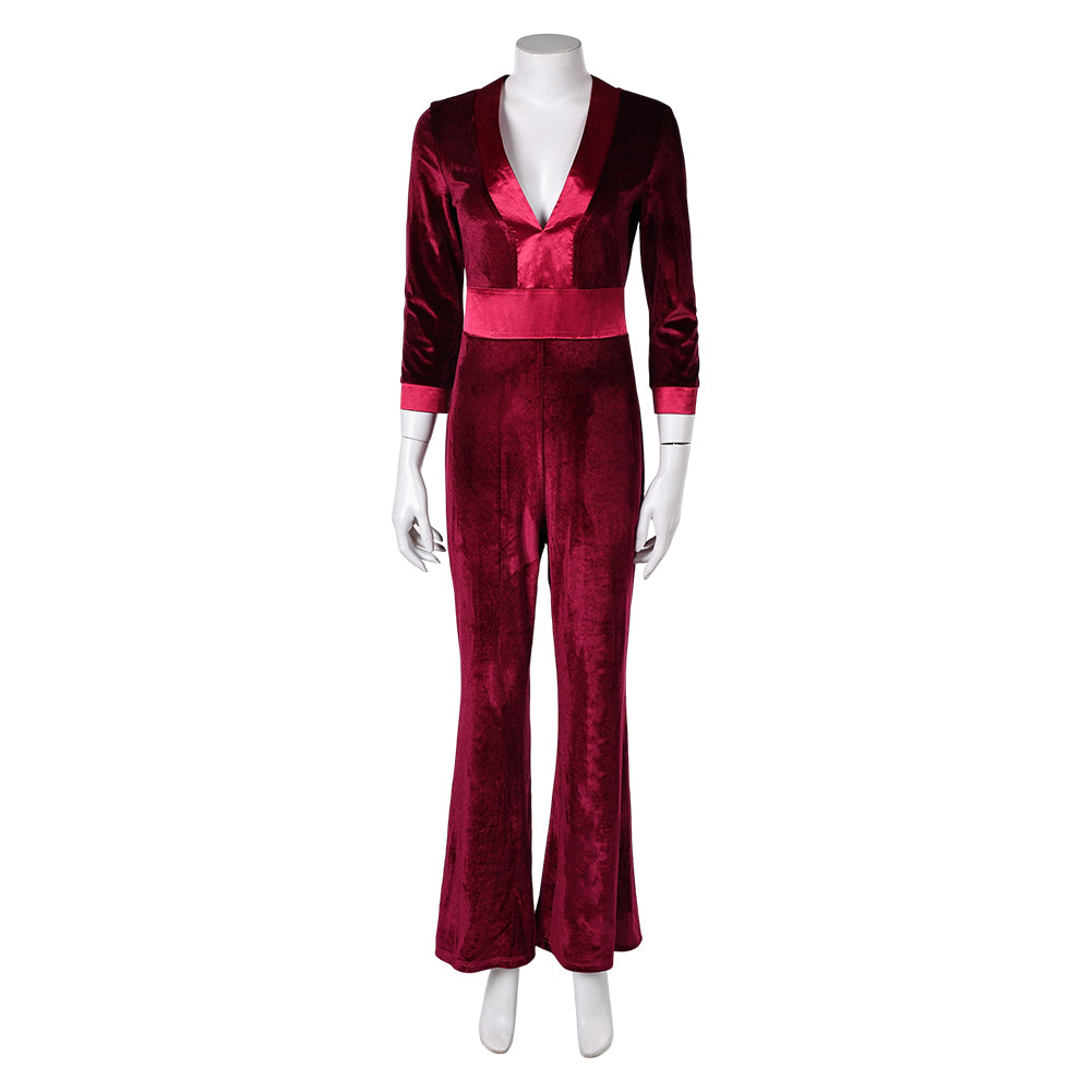 Drop – Tödliches Date Violet rot Jumpsuit Violet Cosplay Outfits
