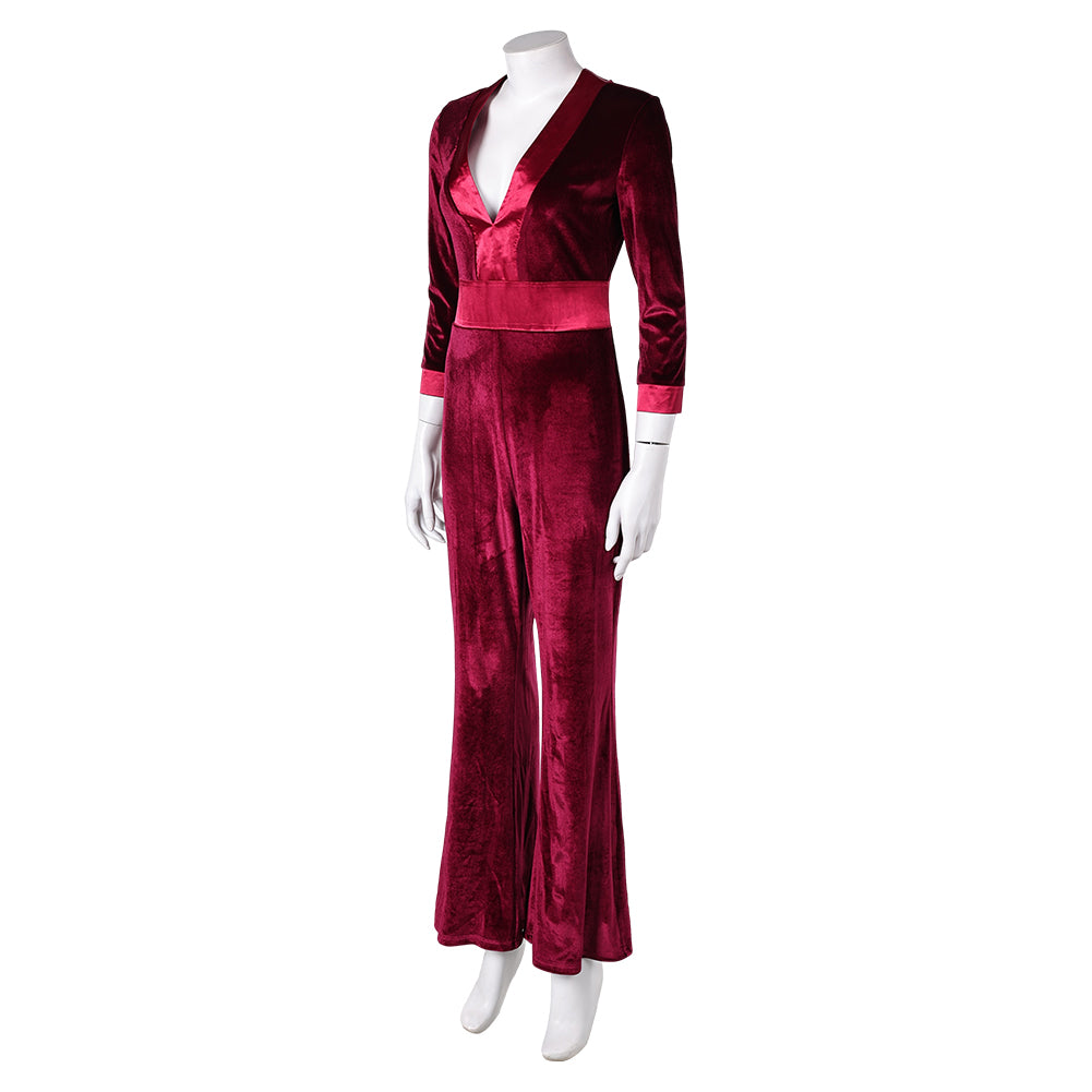 Drop – Tödliches Date Violet rot Jumpsuit Violet Cosplay Outfits