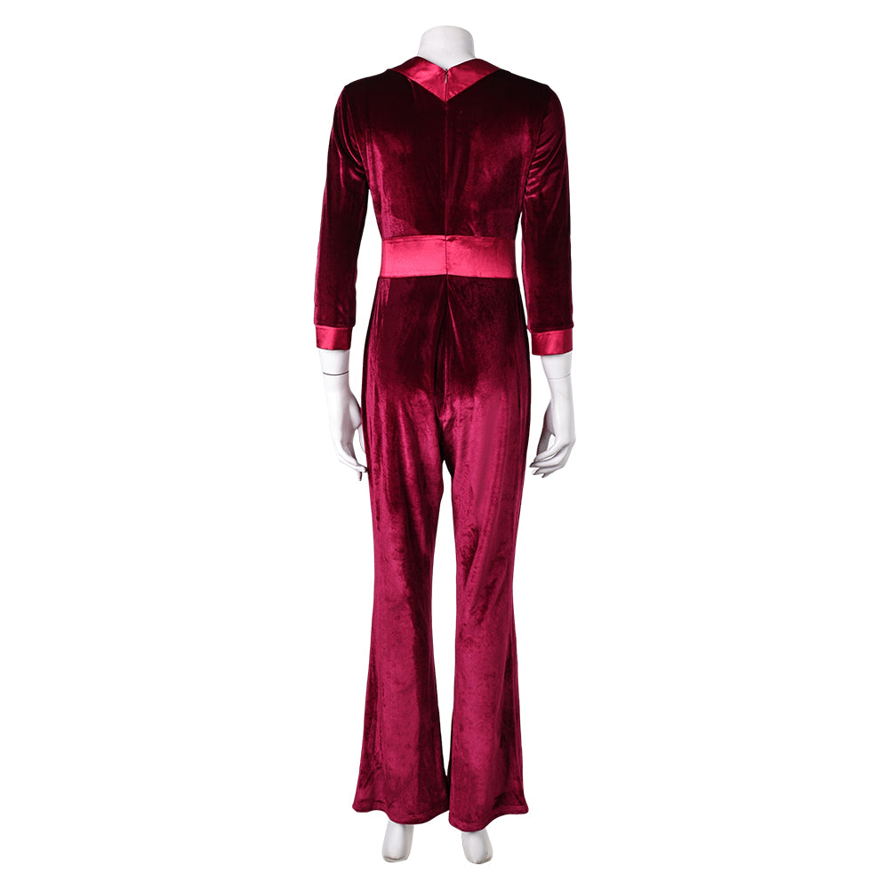 Drop – Tödliches Date Violet rot Jumpsuit Violet Cosplay Outfits