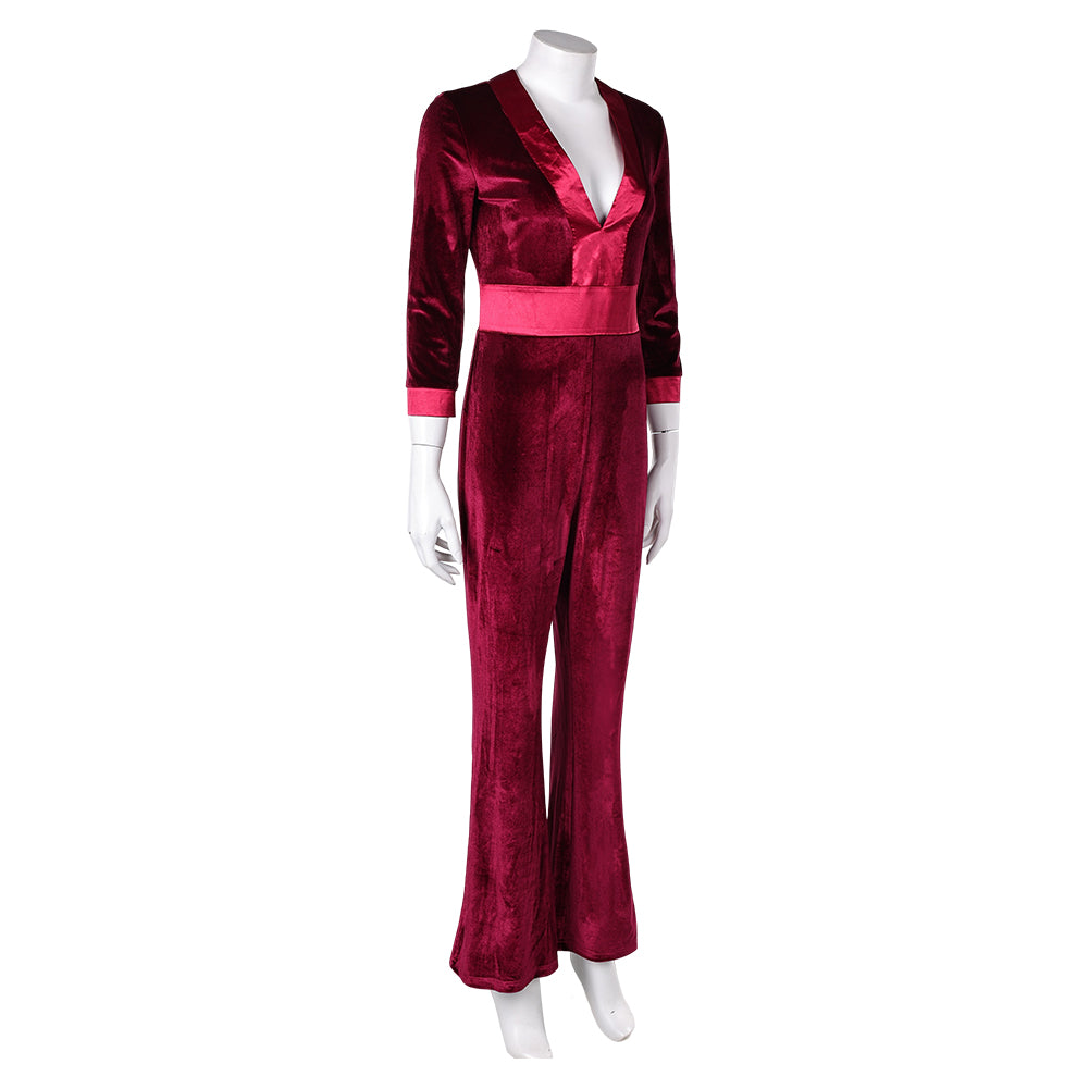 Drop – Tödliches Date Violet rot Jumpsuit Violet Cosplay Outfits