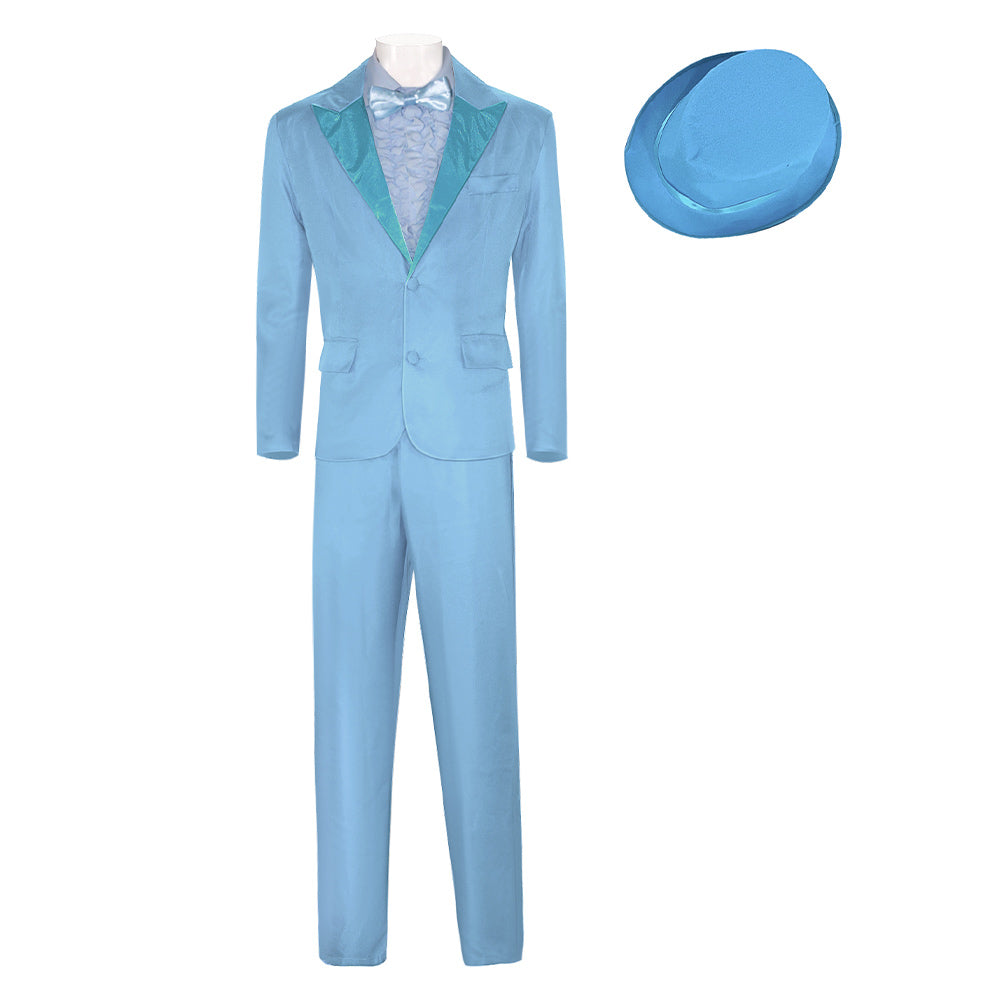 dumm und dümmer handschuhe Dumm Und Dümmer Harry Dunne blau Anzug Cosplay Kostüm