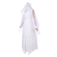 Ebenezer (2026) Ghost of Christmas Past weiß Kleid Cosplay Outfit