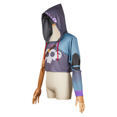 Ekko Shirt mit Kapuze Arcane: League of Legends(2024) Ekko Cosplay Outfits 