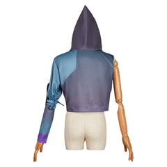 Ekko Shirt mit Kapuze Arcane: League of Legends(2024) Ekko Cosplay Outfits 