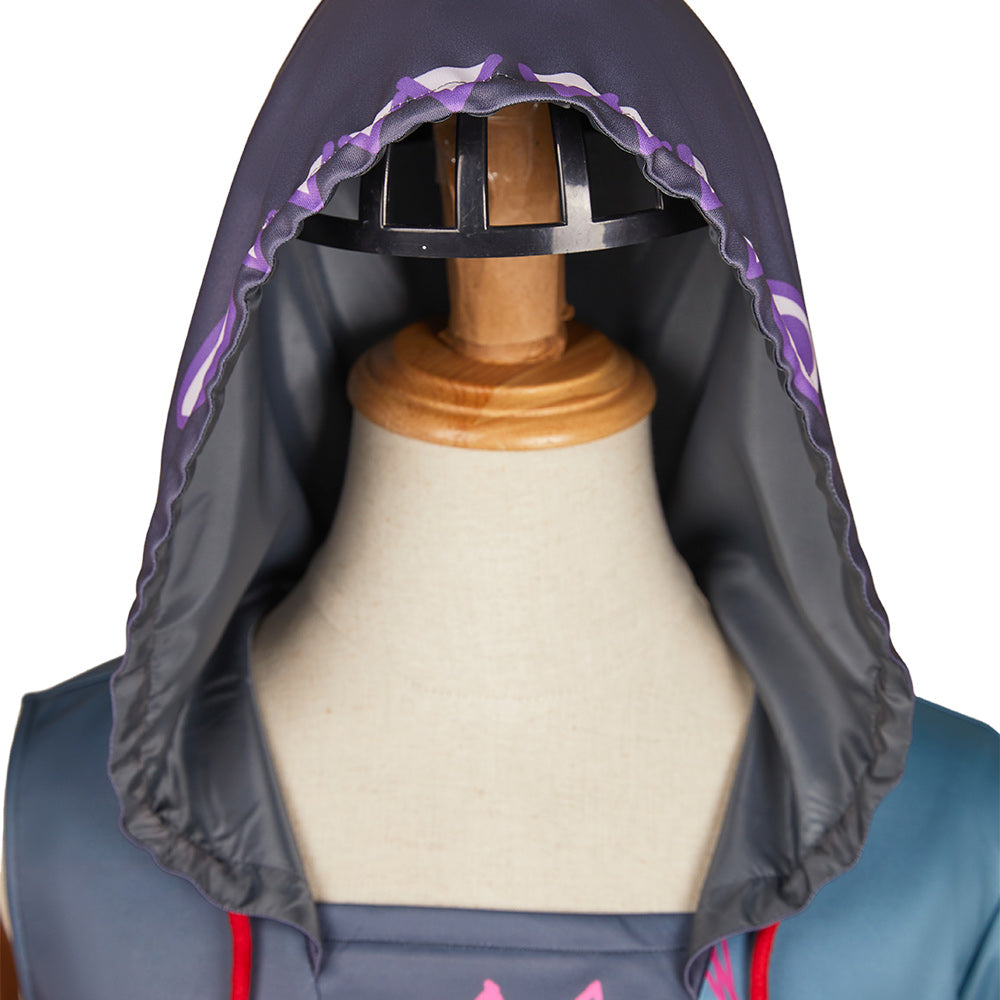 Ekko Shirt mit Kapuze Arcane: League of Legends(2024) Ekko Cosplay Outfits 