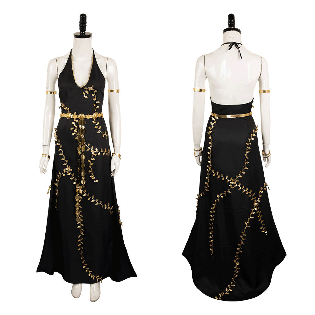 Elden Ring Queen Marika the Eternal Marika schwarz Kleid Cosplay Outfits