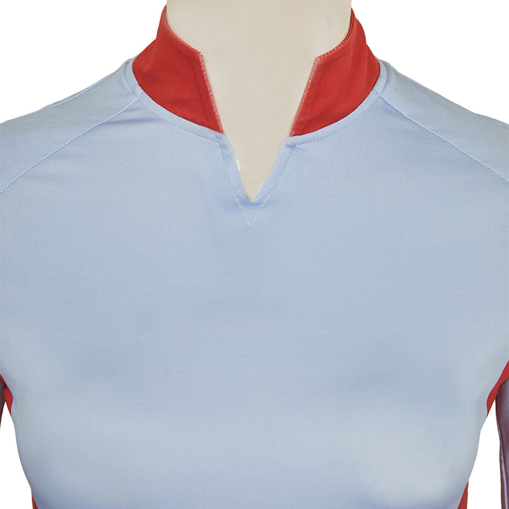 ELEVEN blau Jumpsuit Stranger Things Jane Hopper Cosplay Outfit