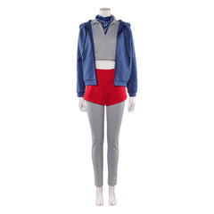 Eleven Outfits Stranger Things Staffel 5 Jane Hopper Cosplay Kostüm