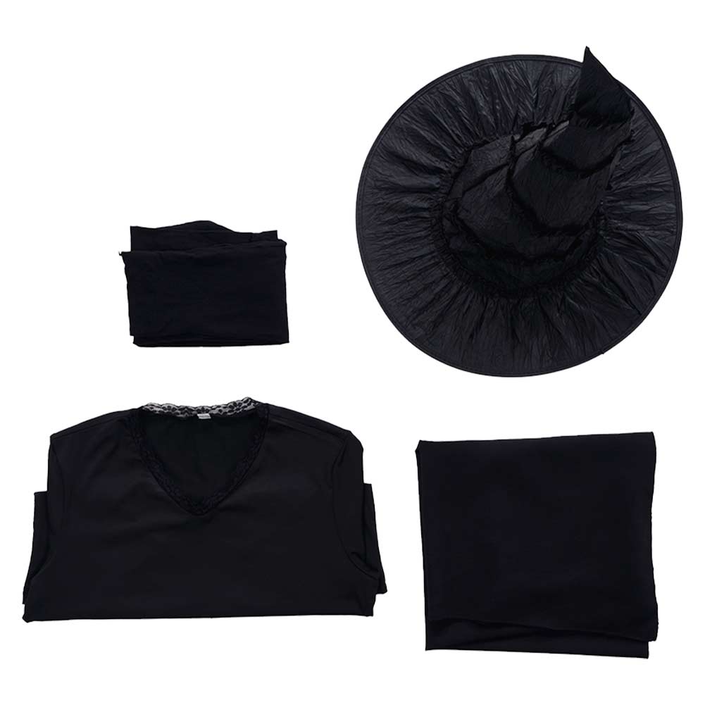 Elphaba schwarz Kleid Wicked 2 For Good Elphaba Cosplay Kostüm	