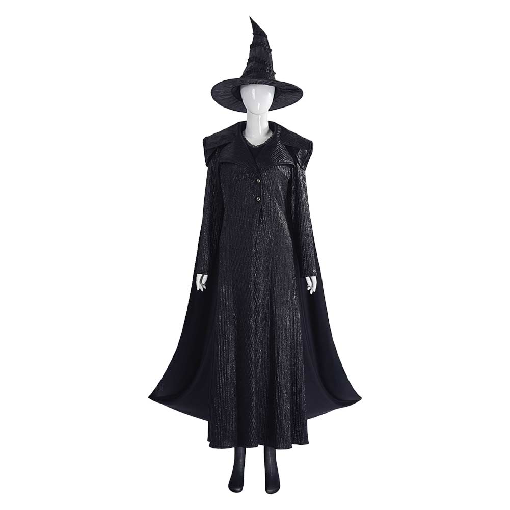 Elphaba schwarz Kleid Wicked 2 For Good Elphaba Cosplay Kostüm	