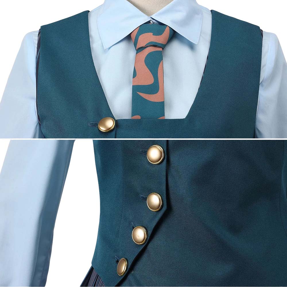 Elphaba Uniform Wicked for God Hexe Elphaba Cosplay Kostüm