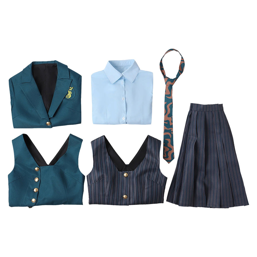 Elphaba Uniform Wicked for God Hexe Elphaba Cosplay Kostüm