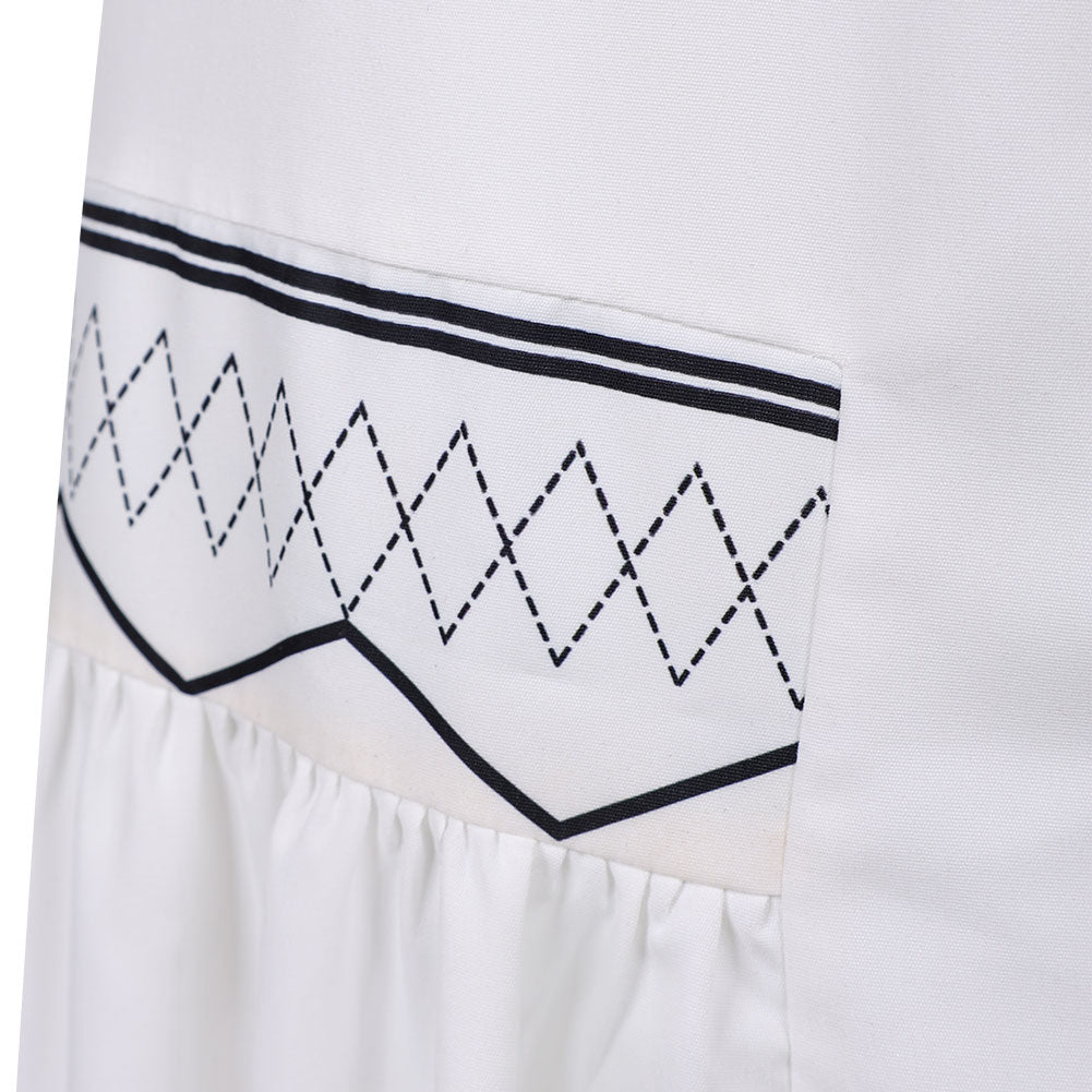 Elphaba weiß Kleid Wicked For Good Cosplay Outfits