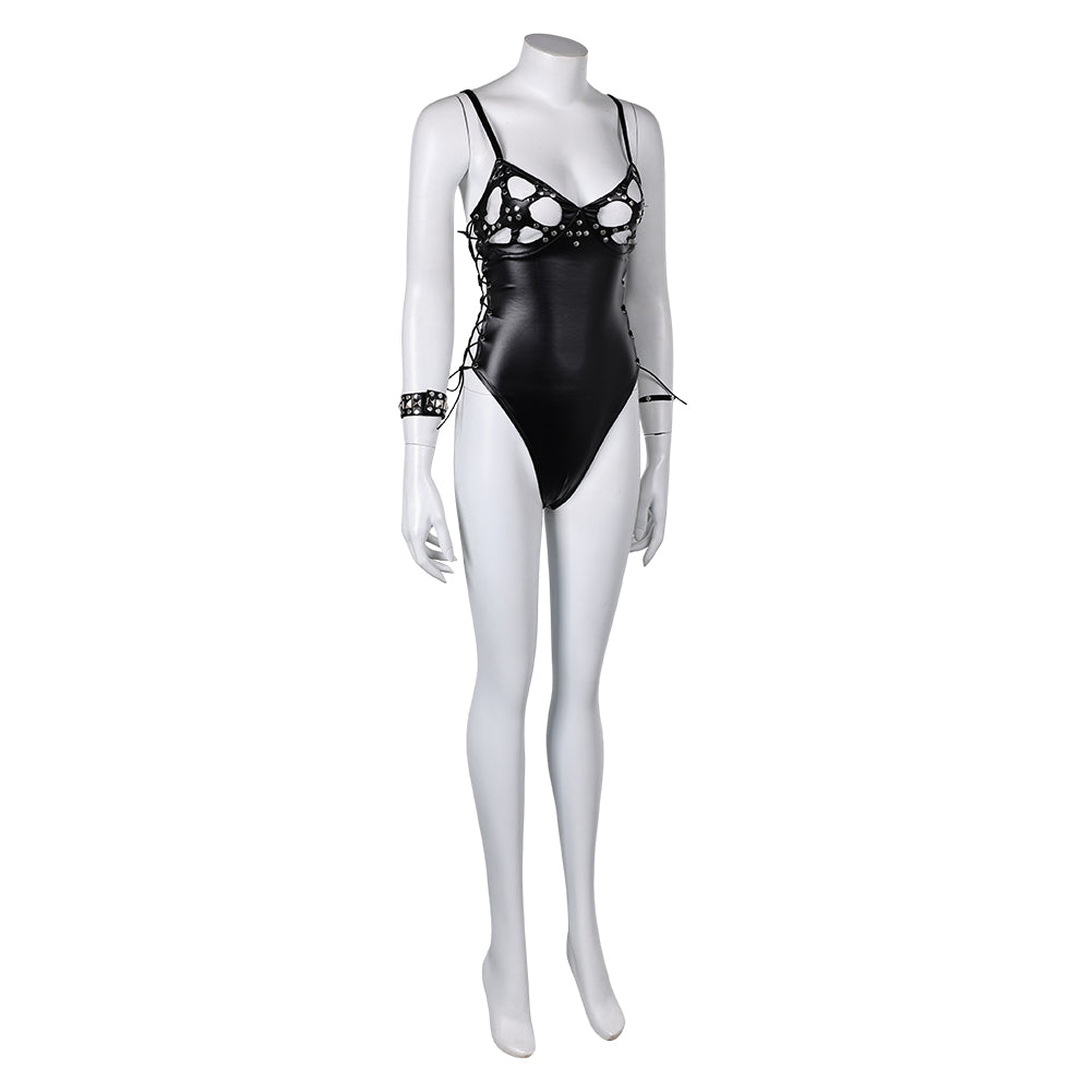 Elvira – Herrscherin der Dunkelheit Elvira Sexy schwarz Bodysuit