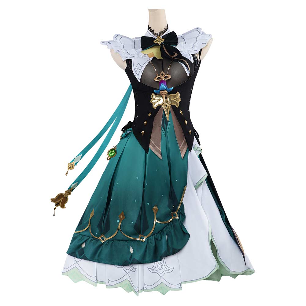 Emilie Genshin Impact Kostüm Set Cosplay Outfits