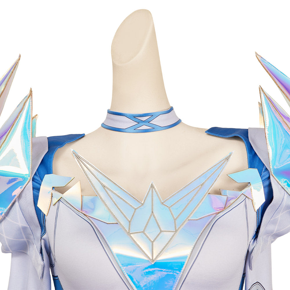 Emma Frost Jumpsuit Marvel Rivals Emma Cosplay Kostüm Set