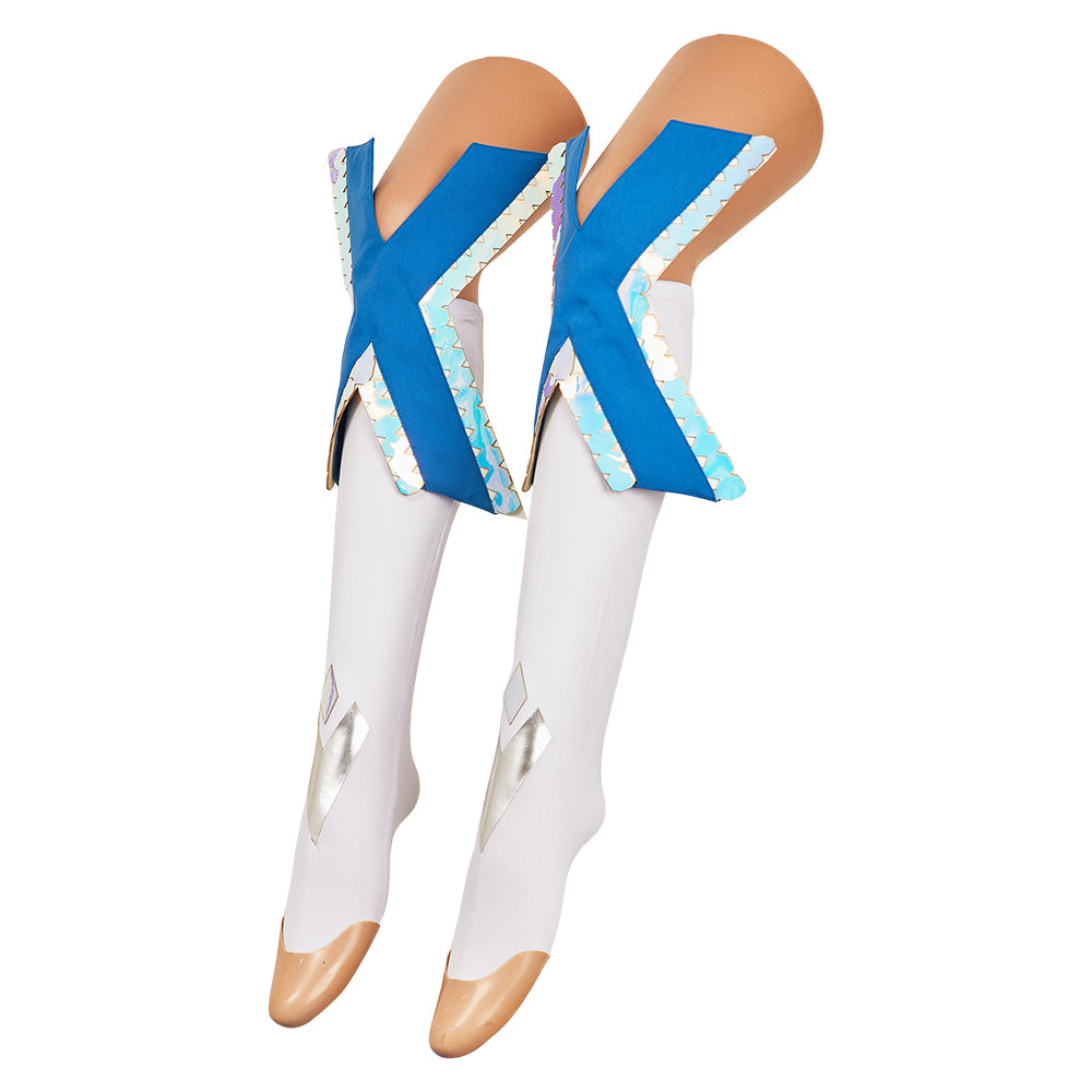 Emma Frost Jumpsuit Marvel Rivals Emma Cosplay Kostüm Set