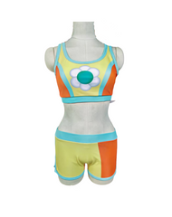 Daisy Swimwear Mario Kart World Outfit Bademode 2tlg. Badeanzug