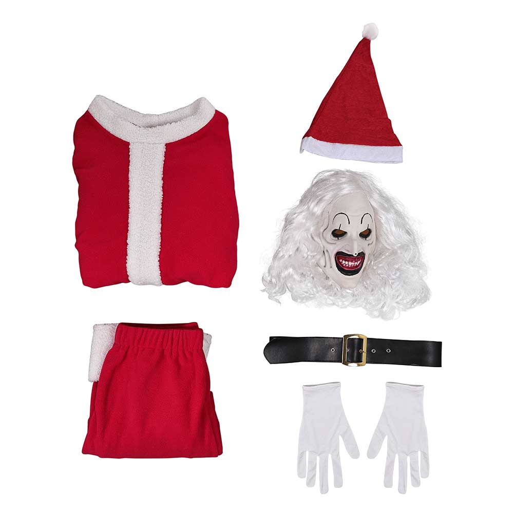 Film 2024 Terrifier Kostüm Set Weihnachtskostüm