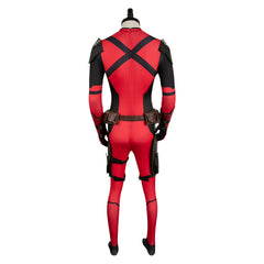 Film 2024 X-Men Origins: Wolverine Deadpool Wade Wilson Jumpsuit Cosplay Kostüm