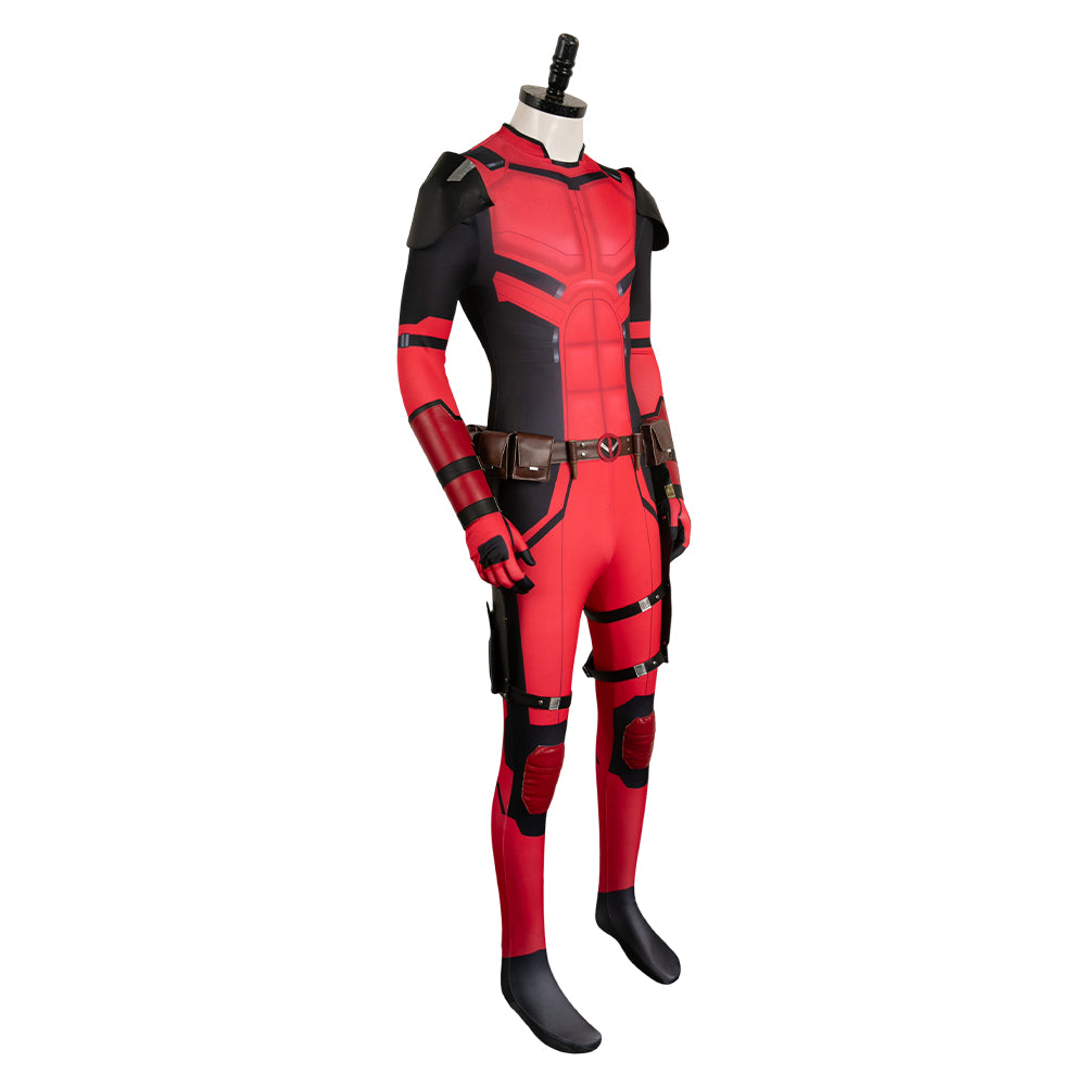 Film 2024 X-Men Origins: Wolverine Deadpool Wade Wilson Jumpsuit Cosplay Kostüm