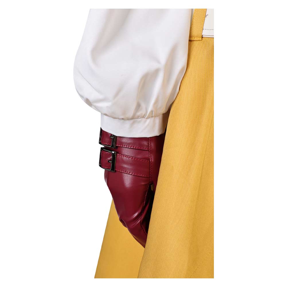 Final Fantasy Aerith Gainsborough gelb Kleid Cosplay Kostüm