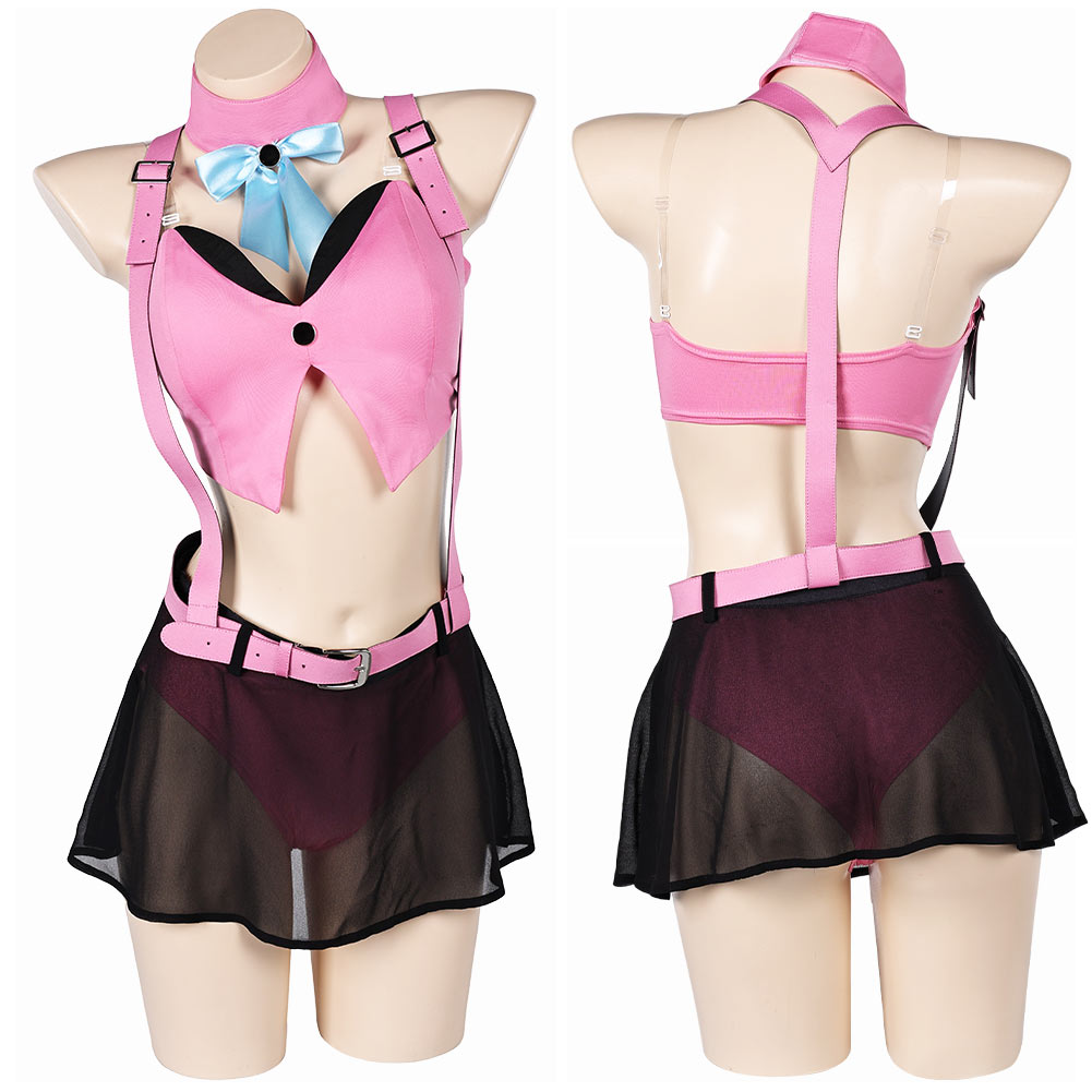 Final Fantasy VII Ever Crisis Aerith Gainsborough Sexy Cosplay Outfits