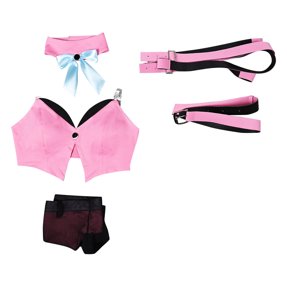 Final Fantasy VII Ever Crisis Aerith Gainsborough Sexy Cosplay Outfits