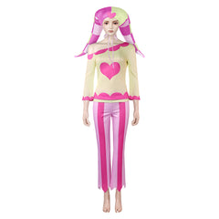 Fizzarolli rosa Kostüm Helluva Boss Fizzarolli Cosplay Outfits