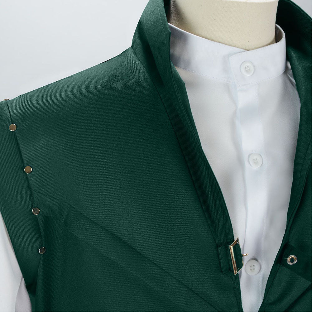 Flynn Rider grün Weste Tangled Flynn Rider Cosplay Outfit