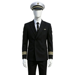 Frank Abagnale Jr. Kostüm Set Catch Me If You Can Frank Abagnale Jr. Cosplay Outfit