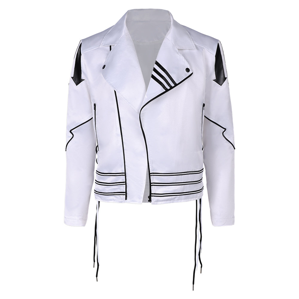 Freddie Mercury Jacke Aus Band Queen Cosplay Kostüm weiß Version