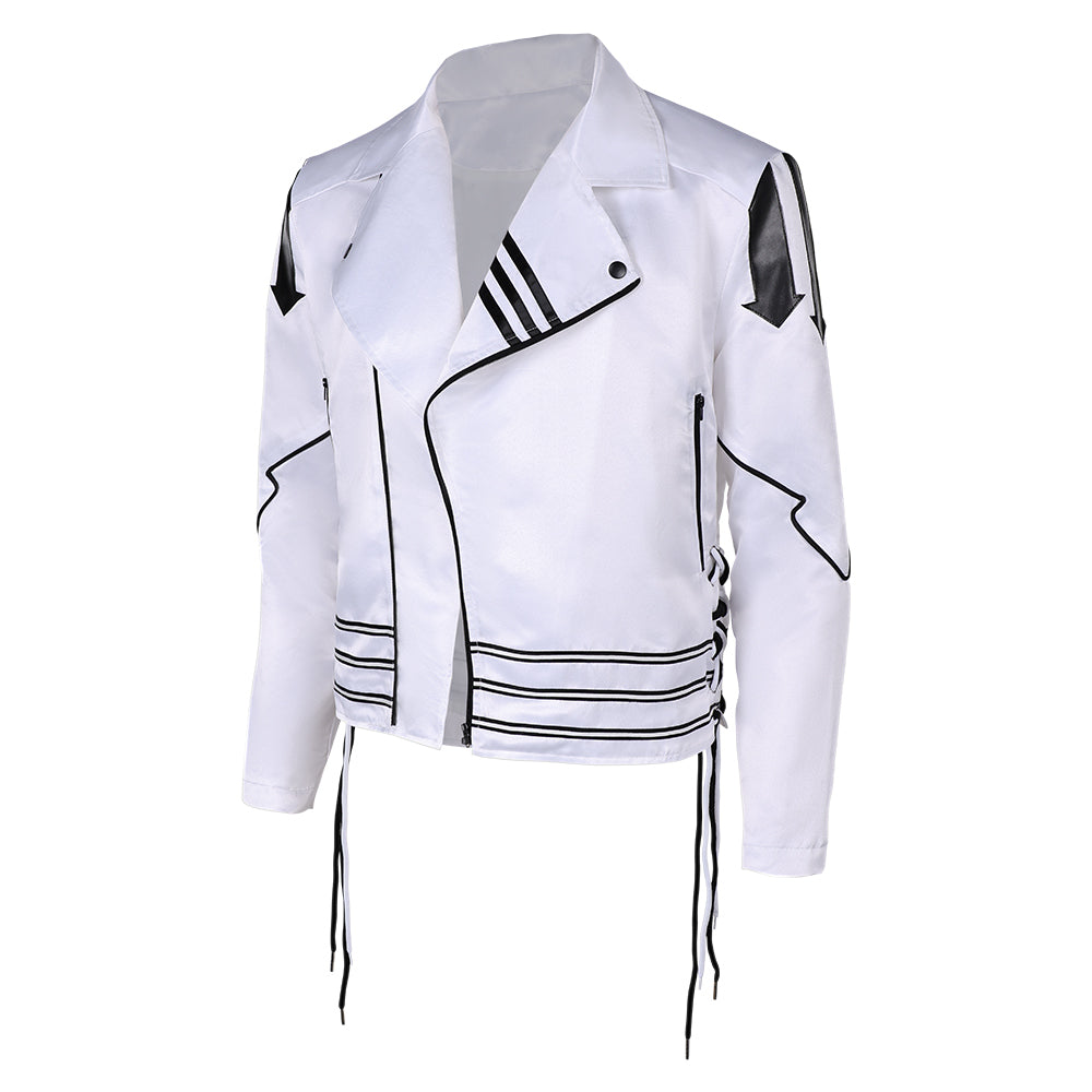 Freddie Mercury Jacke Aus Band Queen Cosplay Kostüm weiß Version